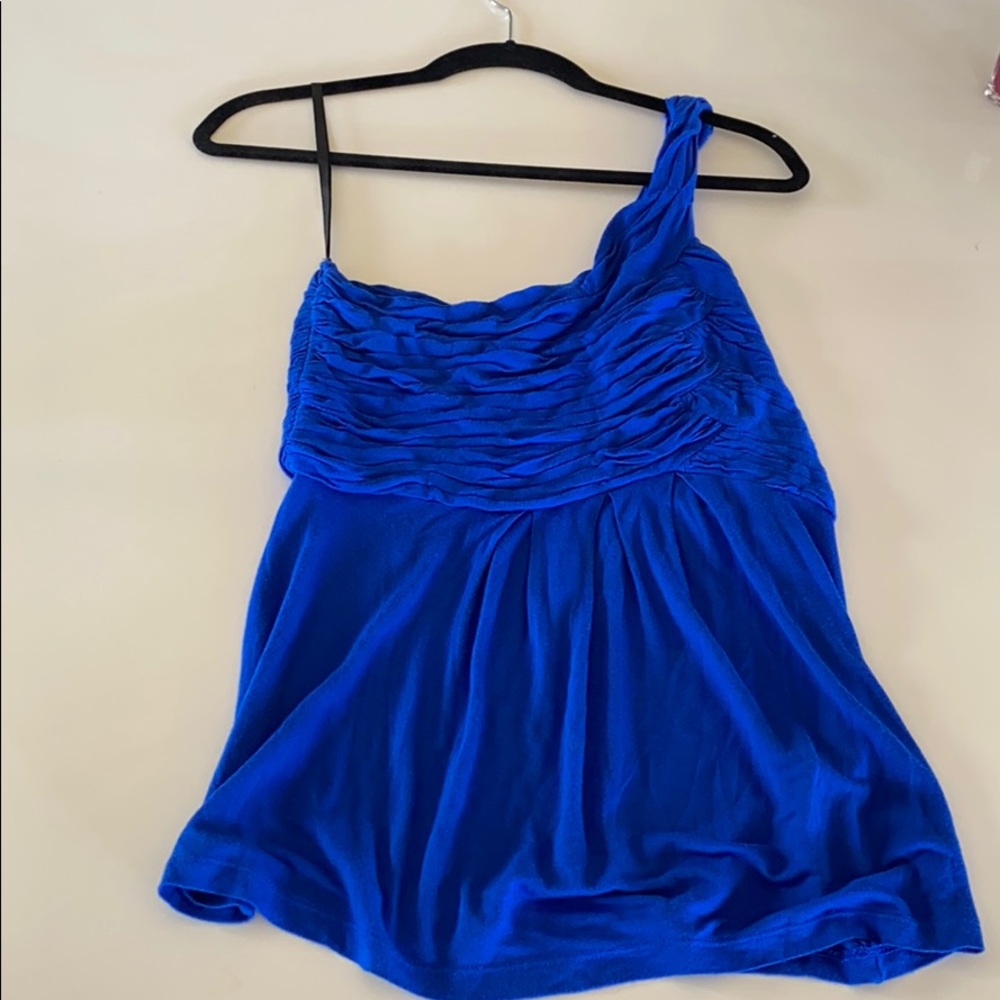 Gianni Bini summer one shoulder top size small